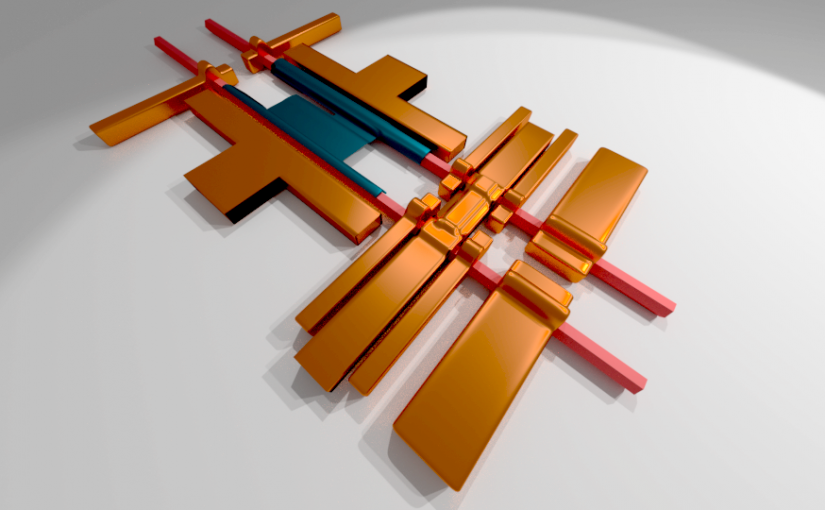 Artist's impression of a prototypical Majorana qubit
